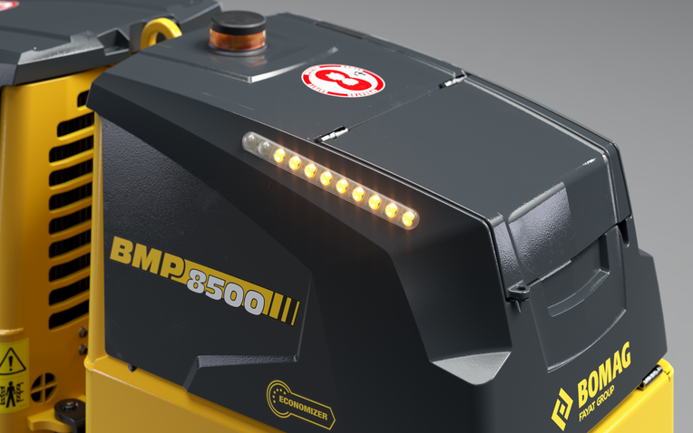 ECONOMIZER. Wyjątkowo prosta kontrola zagęszczania.