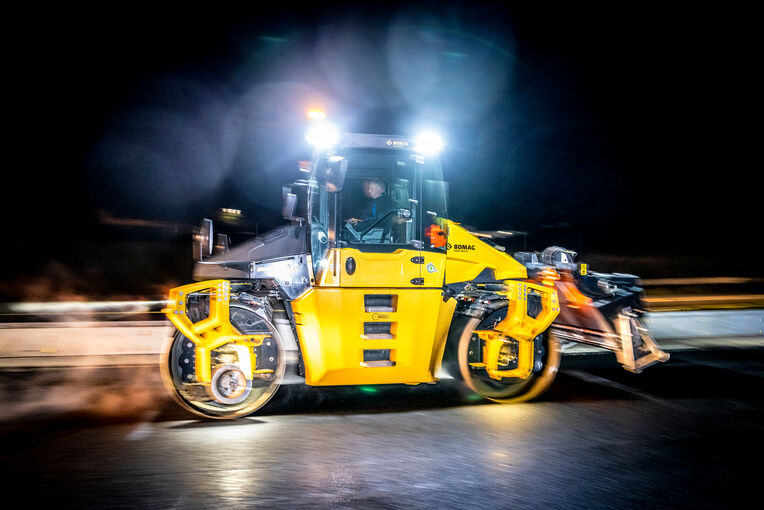 Ready for night construction sites. 