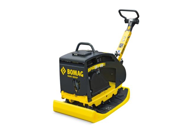 Bandeja compactadora BPR 35/60 STONEGUARD. Excelencia en la instalación de adoquines y baldosas.