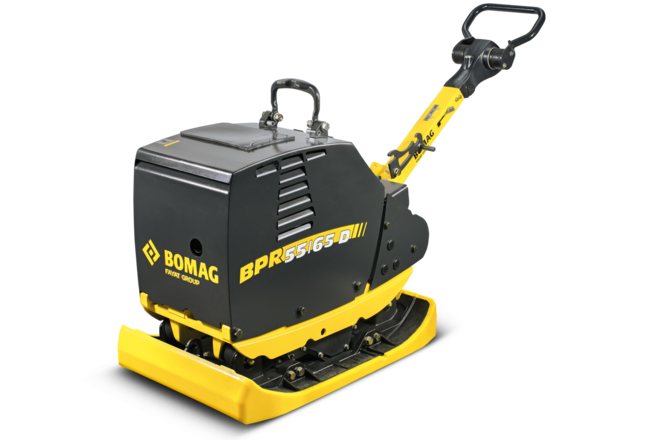 Bandeja compactadora BPR 55/65 D STONEGUARD. Excelencia en la instalación de adoquines y baldosas.