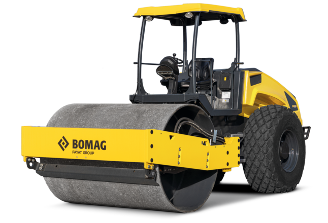 Single drum roller BW 212 D-5 SL: Robust. Reliable. Low-maintenance.