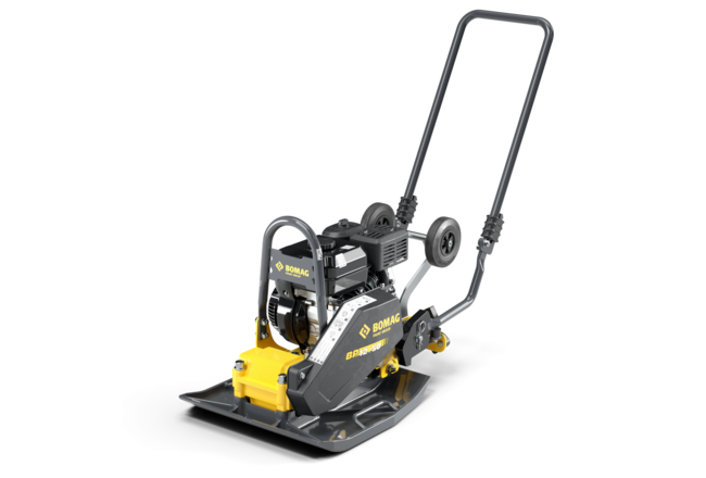 BP 12/50: Bandeja monodireccional para movimiento de tierras, asfaltado y pavimentación.