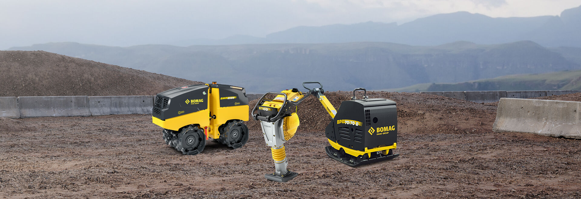 Led Light Compactor Tampers | BOMAG