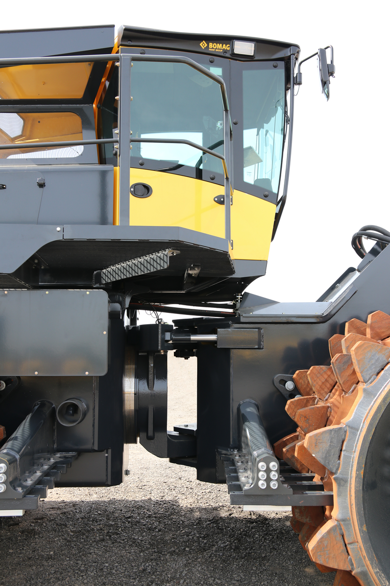 Una perfecta tracción y compactación.