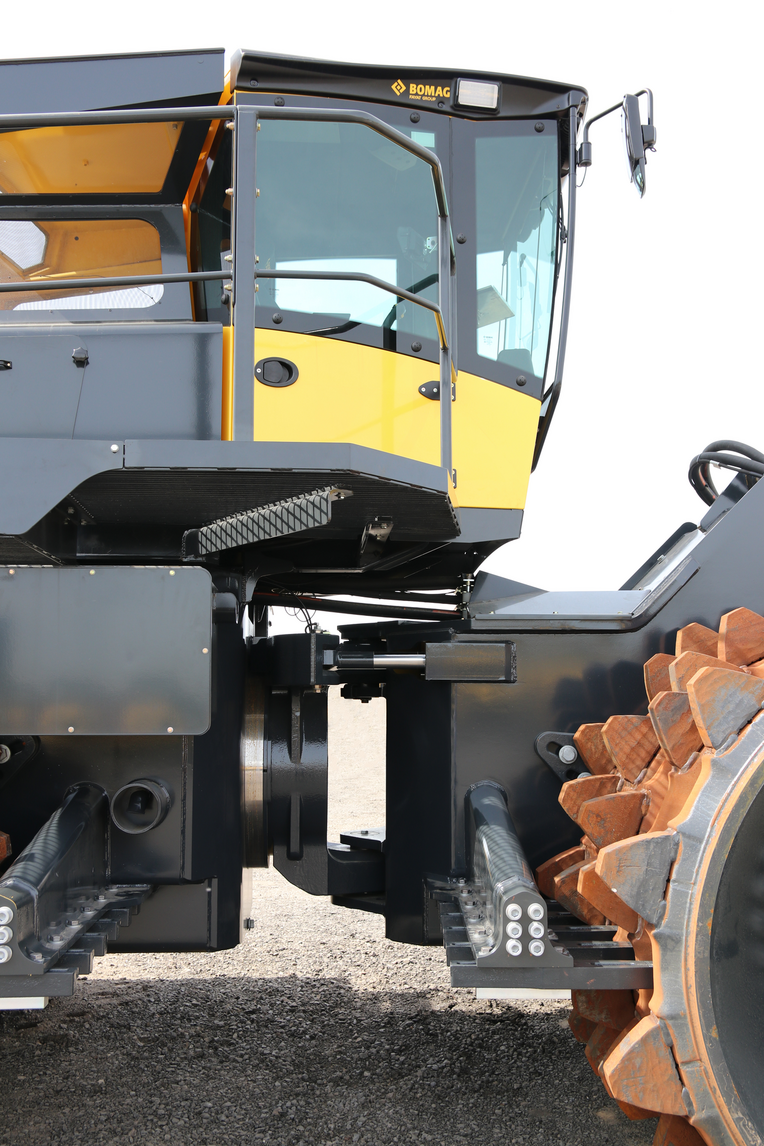 Perfect traction and compaction.