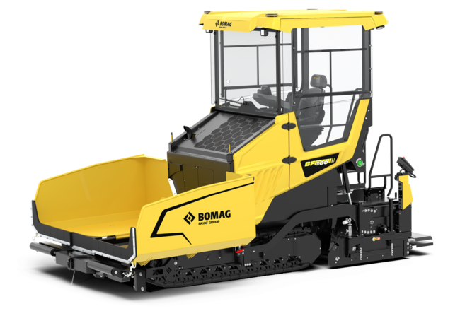 Extendedora de asfalto BF 300 C-5: Compacta, fuerte, fiable e inteligente.