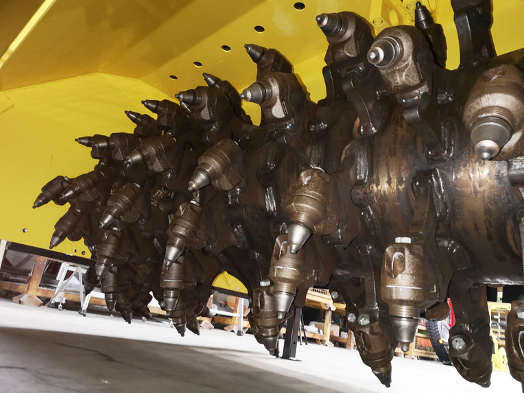 Dłuta frezujące z&nbsp;węglik&oacute;w spiekanych.