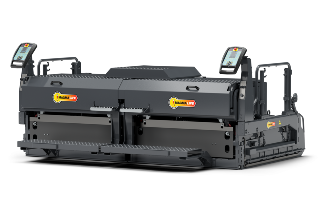 S 600-2 TV screed: Cutting-edge technology in asphalt road construction.