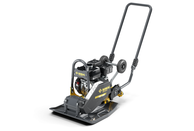 BP 12/50: single direction vibratory plate for earthworks, asphalt construction and paving.