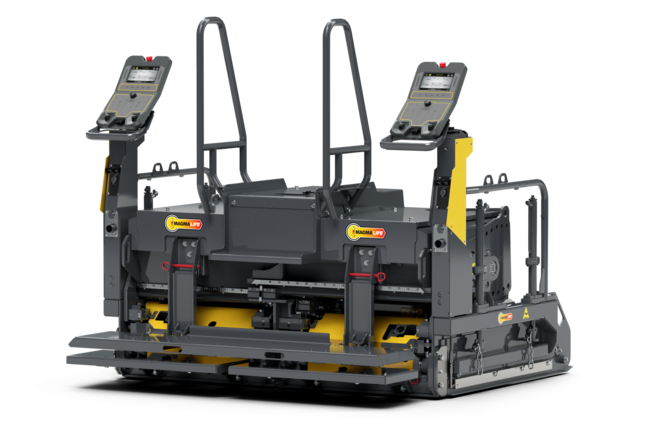 S 340-5 TV screed: Cutting-edge technology in asphalt road construction.